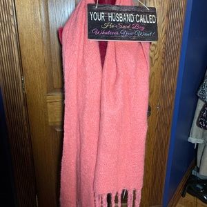 Coral Scarf 🧣